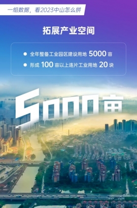 一分鐘速讀！一組數(shù)據(jù)解鎖2023年中山發(fā)展密碼