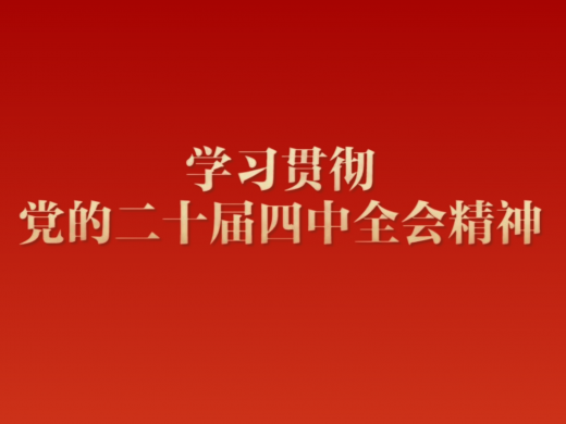 專題 | 學(xué)習(xí)貫徹黨的二十屆四中全會精神